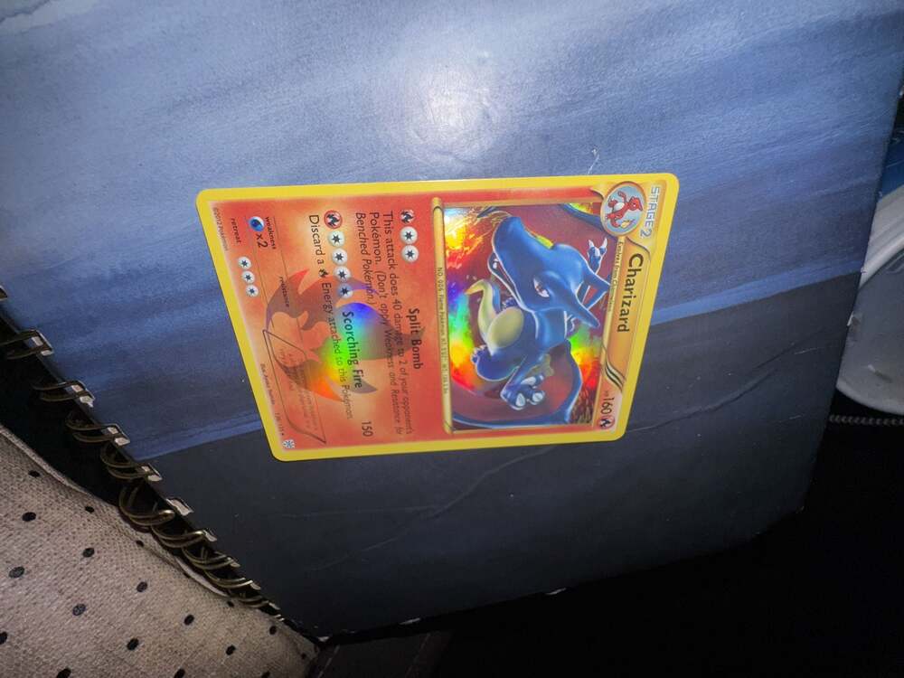2012 Pokemon B&W Plasma Storm Charizard 136/135 Secret Rare Holographic Card